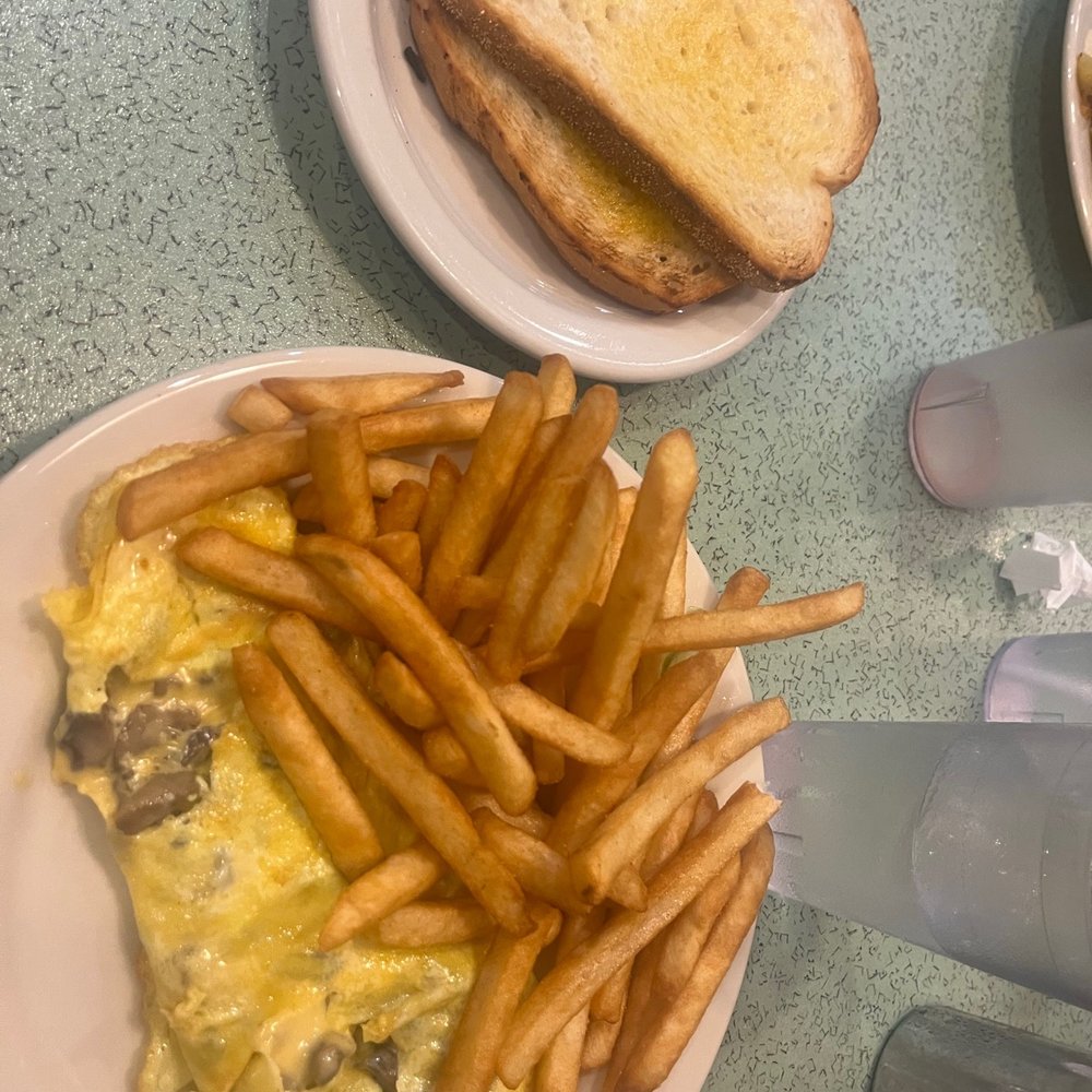 P&G's Pamela's Diner - Mushroom & Cheese Omelet - Breakfast & Brunch Near Me - Pittsburgh, Pennsylvania P&G's Pamela's Diner - Mushroom & Cheese Omelet - Breakfast & Brunch Near Me - Pittsburgh, Pennsylvania