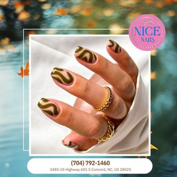 Nice Nails - Make time to unwind this season. We've got a seat ready for you. Walk in or schedule ahead! - Nail Salons Near Me - Concord, North Carolina Nice Nails - Make time to unwind this season. We've got a seat ready for you. Walk in or schedule ahead! - Nail Salons Near Me - Concord, North Carolina