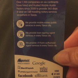 Photo of Mobile Austin Notary - Austin, TX, US.