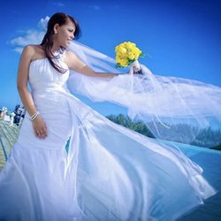 Marisol Hilario Clothing Designs - Wedding Dress design and made by Marisol Hilario Clothing Designs