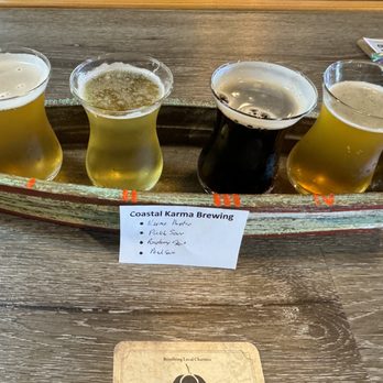 Coastal Karma Brewing - My flight - Breweries Near Me - Lake Park, Florida Coastal Karma Brewing - My flight - Breweries Near Me - Lake Park, Florida