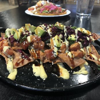 Compadres Cantina - Poke Tuna Nachos - Mexican Near Me - Ontario, California Compadres Cantina - Poke Tuna Nachos - Mexican Near Me - Ontario, California