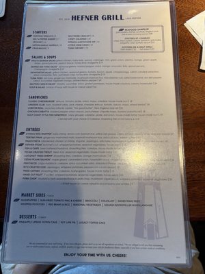 Menu photo 1 Hefner Grill Oklahoma City, OK