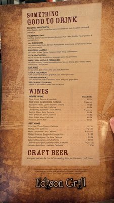 Menu photo 5 The Edison Grill Harwinton, CT