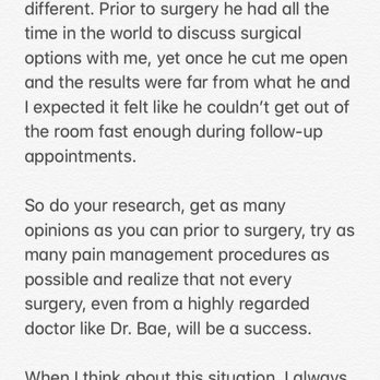 Hyun Bae, MD - Review.4 - Orthopedists Near Me - Santa Monica, California Hyun Bae, MD - Review.4 - Orthopedists Near Me - Santa Monica, California