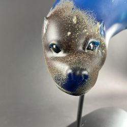 Stonington Gallery - Aquatic (Blue Sea Lion) up close by Raven Skyriver