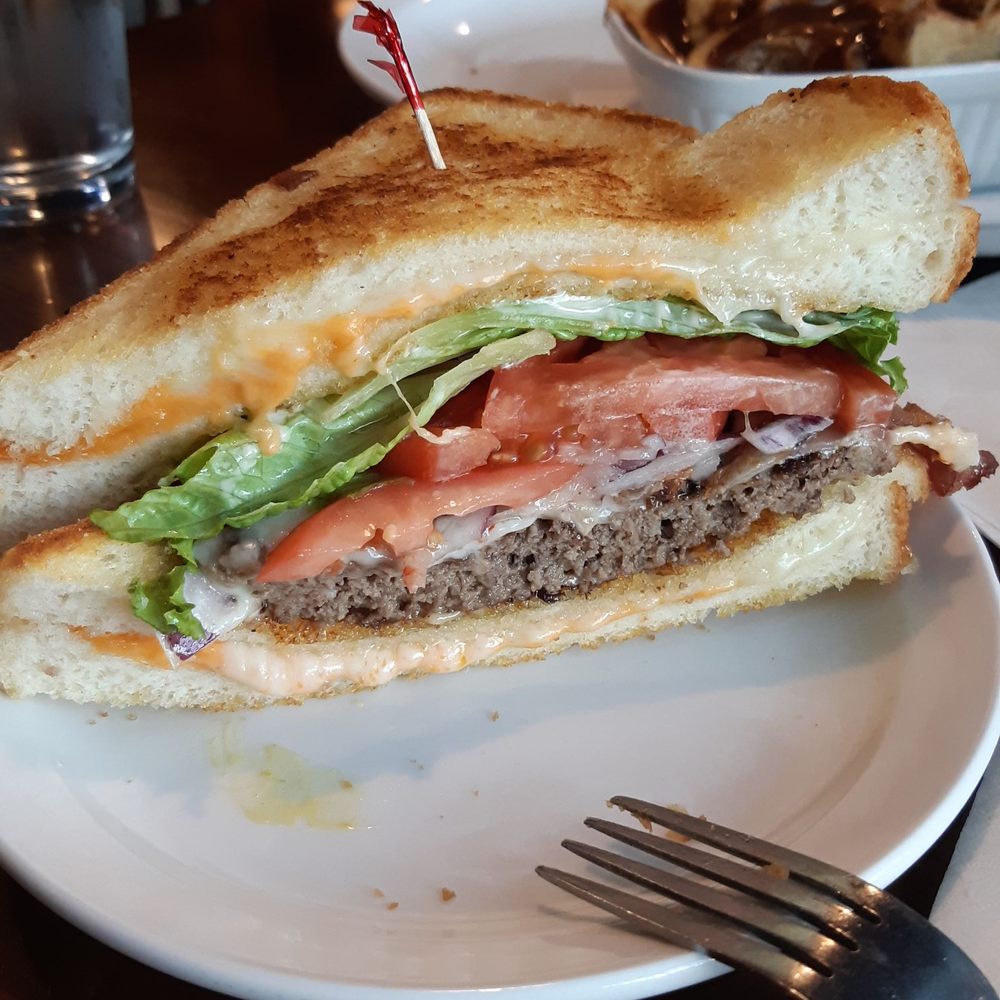 Burger Heaven - Half of the insanity burger - Burgers Near Me - New Westminster, British Columbia