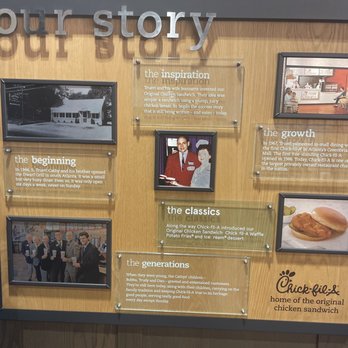 Chick-fil-A - ows the history of our story - Fast Food Near Me - Cicero, New York