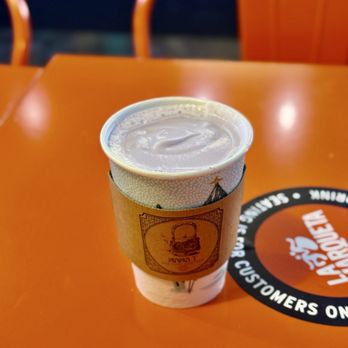 Mama T - Ube white chocolate latte - Coffee & Tea Near Me - New York, New York Mama T - Ube white chocolate latte - Coffee & Tea Near Me - New York, New York