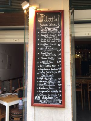 Menu photo 2 The Little Wine Bar Lisbon, 11