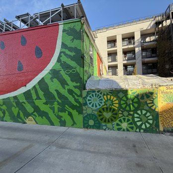 Watermelon House - Watermelon! - Public Art Near Me - Washington, DC, District of Columbia