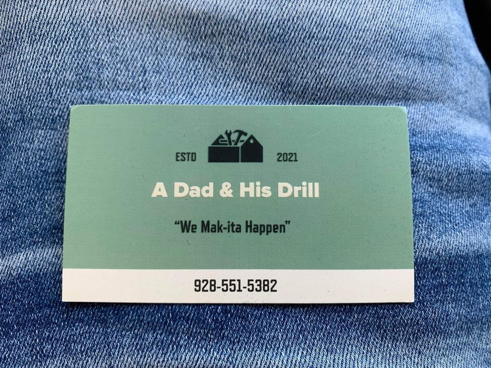 Slide of A Dad & His Drill