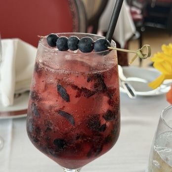 Renato's Palm Beach - Blueberry Mocktail - Italian Near Me - Palm Beach, Florida