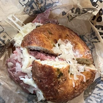 Blazing Bagels - Corn beef - Bagels Near Me - Bellevue, Washington