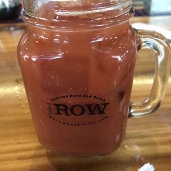 The Row - Blood orange Bloody Mary - Southern Near Me - Nashville, Tennessee The Row - Blood orange Bloody Mary - Southern Near Me - Nashville, Tennessee