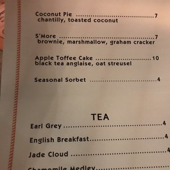 BeetleCat - Dessert Menu - Seafood Near Me - Atlanta, Georgia BeetleCat - Dessert Menu - Seafood Near Me - Atlanta, Georgia