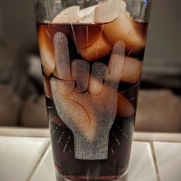 Awesome rockin etching