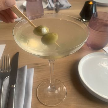 Ember & Rye - blue cheese martini- so good - Seafood Near Me - Carlsbad, California