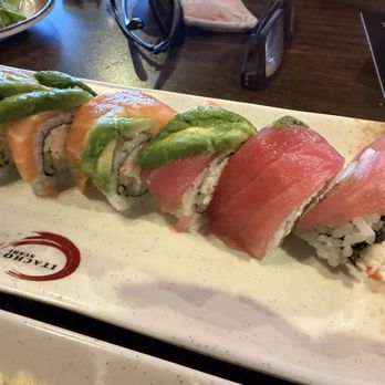 Itacho Sushi - Rainbow Roll - Japanese Near Me - San Diego, California Itacho Sushi - Rainbow Roll - Japanese Near Me - San Diego, California