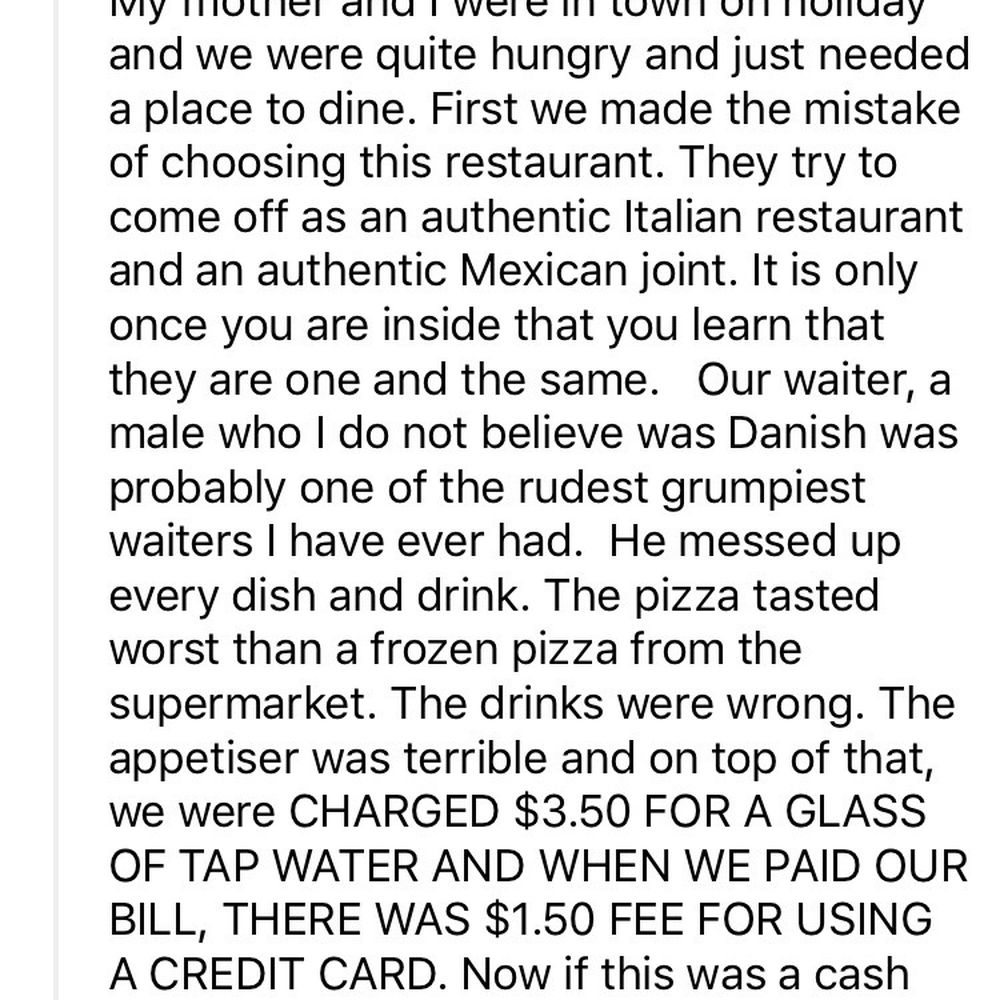 Do yourself a favour and Do Not Eat Here