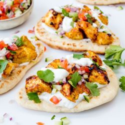 Luv punjab  - Butter chicken naan