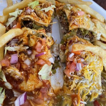The 377 Brewery - Smothered Tortilla Burger - Brewpubs Near Me - Albuquerque, New Mexico