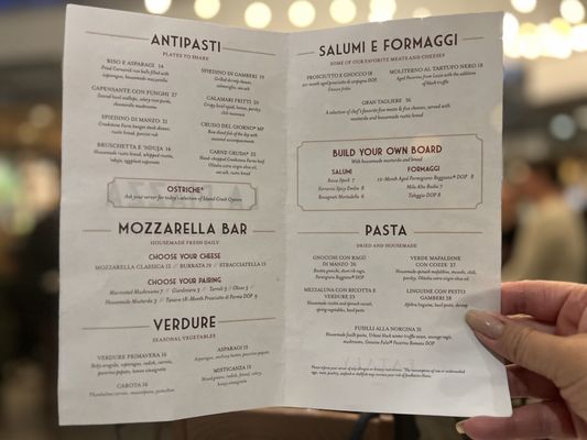 Menu photo 1 La Piazza Boston, MA Menu photo 1 La Piazza Boston, MA