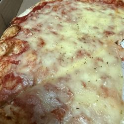 Cocco's Pizza - Plain (Large 16"). No idea what is happening. But cheese tastes and also looks like plastic :/. Very disappointed