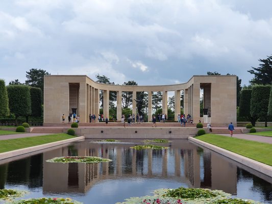 Time Capsule at Normandy American Cemetery and Memorial by null