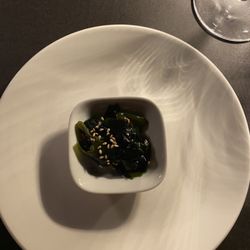 Tahini - Chef's complementary seaweed salad