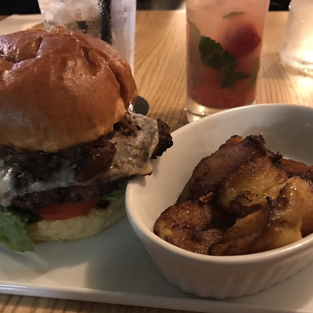 SugarKane - Sugarkane Beef Burger$16 and shredded oxtail $5 - Caribbean Near Me - Toronto, Ontario SugarKane - Sugarkane Beef Burger$16 and shredded oxtail $5 - Caribbean Near Me - Toronto, Ontario