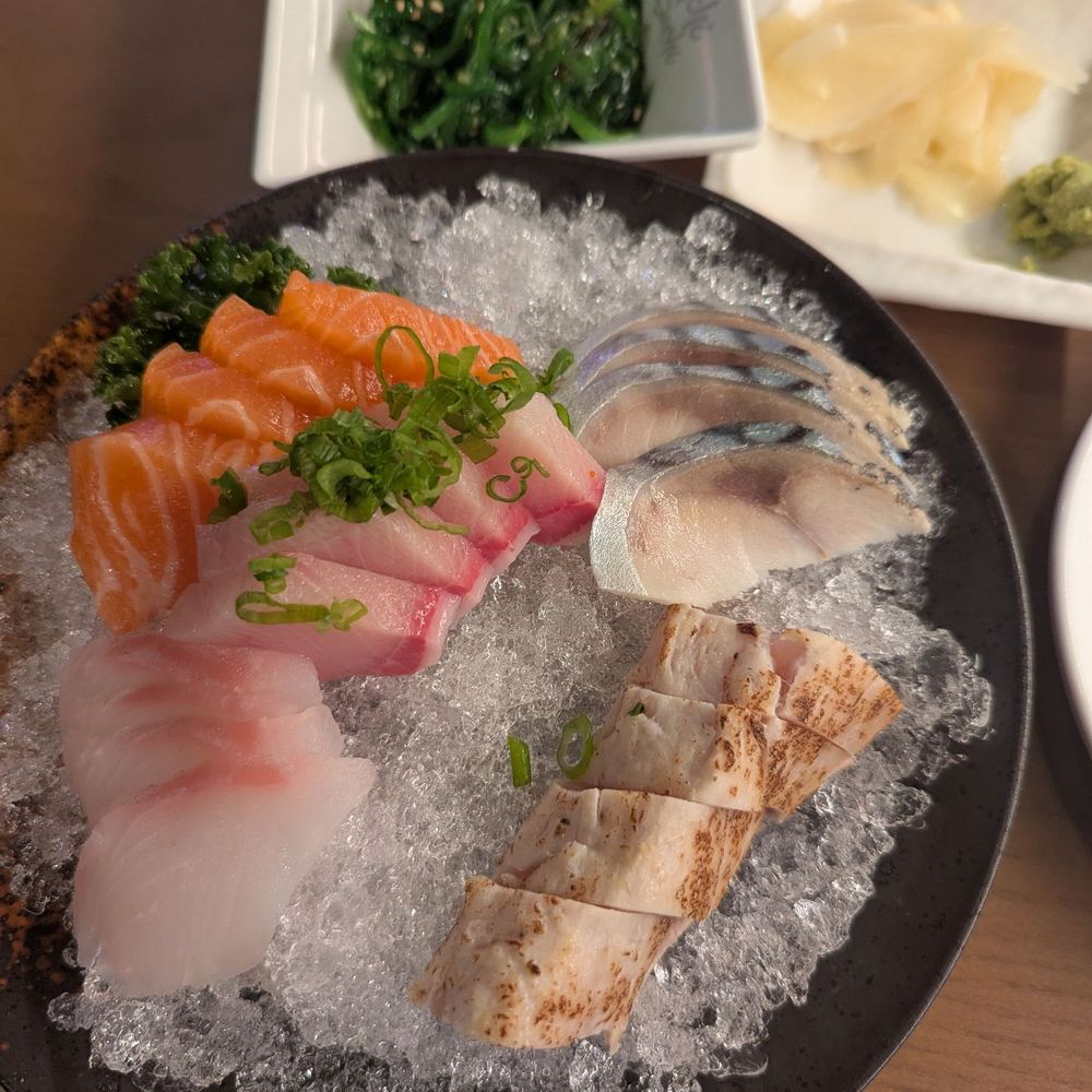 Machi Sushi - Sashimi on ice - Japanese Near Me - Houston, Texas