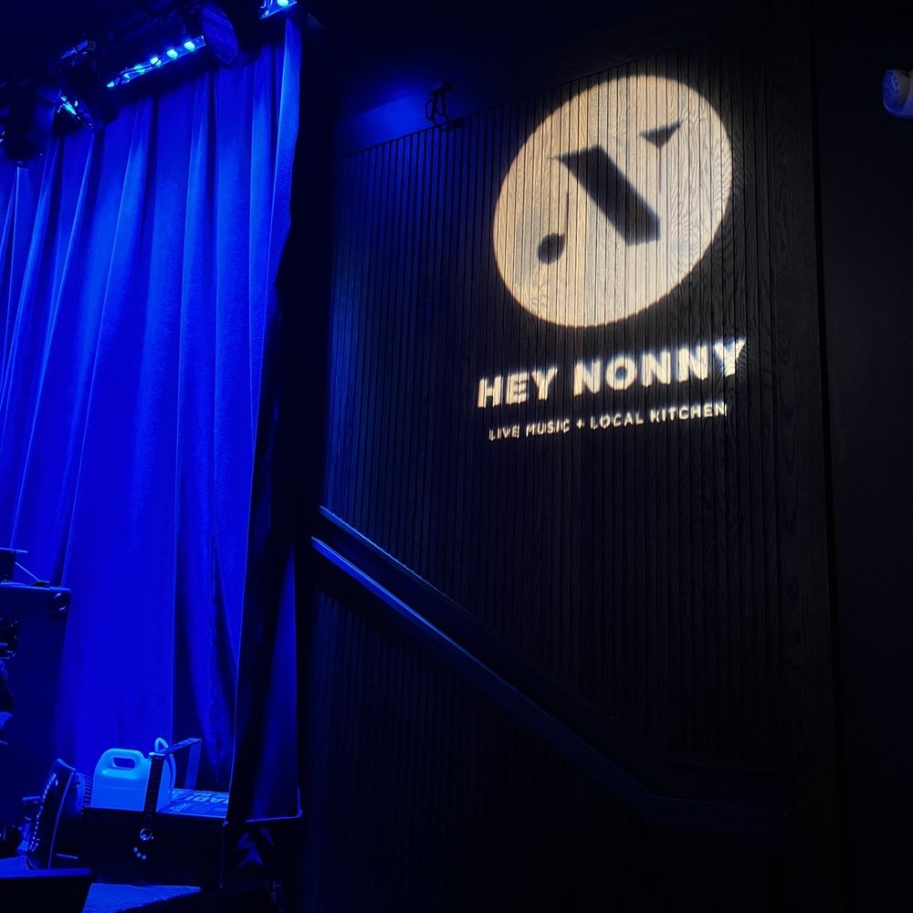 The concert venue