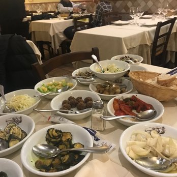 L'Orso 80 - Antipasti (but they never brought the olives, even after I asked) - Seafood Near Me - Rome, RM