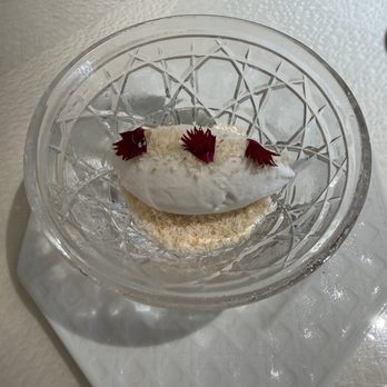 Cafe Dior By Dominique Crenn - Delicious house made coconut sorbet - Coffee & Tea Near Me - Dallas, Texas