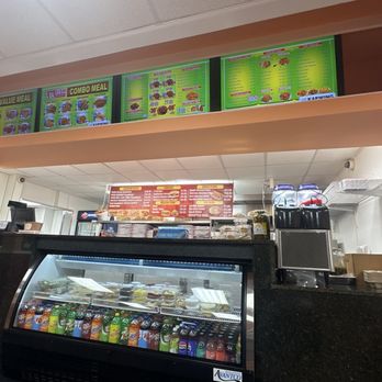 JJS Fish and Chicken - Menu and front counter - Chicken Wings Near Me - Harvey, Illinois