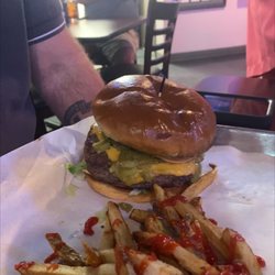 Mulligans - The Sergio. That's a big burger!