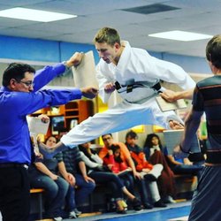 Bastrop Unified Tae Kwon-Do - Twin jump front snap kick