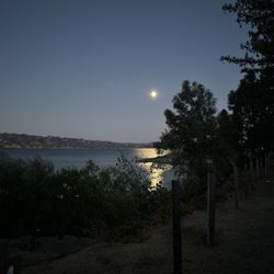 Putah Canyon Campground - Night view