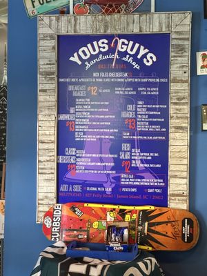 Yous Guys Sandwich Shop by null