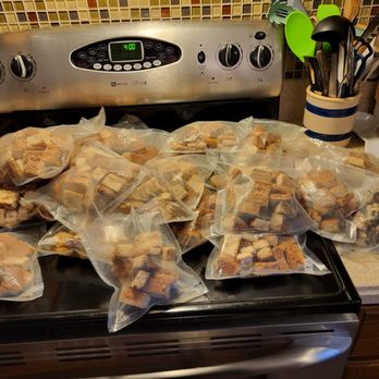 Brownie Points Inc. - 18.5 pounds of blonde edges, ready to be frozen. - Desserts Near Me - Columbus, Ohio Brownie Points Inc. - 18.5 pounds of blonde edges, ready to be frozen. - Desserts Near Me - Columbus, Ohio