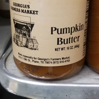 Georgia's Farmer's Market - Literally a wall full of any of & every type of jam, butter & salsa! - Farmers Market Near Me - Plano, Texas
