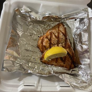 Flying Fish - Was supposed to be the Grilled Salmon Fillet - Seafood Near Me - Bentonville, Arkansas Flying Fish - Was supposed to be the Grilled Salmon Fillet - Seafood Near Me - Bentonville, Arkansas