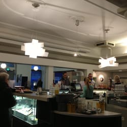 Café Sali - Interior. This place is always quite busy.