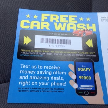 Soapy Joe's - Free car wash! - Car Wash Near Me - San Marcos, California Soapy Joe's - Free car wash! - Car Wash Near Me - San Marcos, California