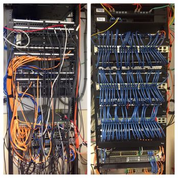 CalComm Systems - We cleaned up this customer's data cabling. Got rid of that spaghetti mess! - Telecommunications Near Me - Redlands, California CalComm Systems - We cleaned up this customer's data cabling. Got rid of that spaghetti mess! - Telecommunications Near Me - Redlands, California