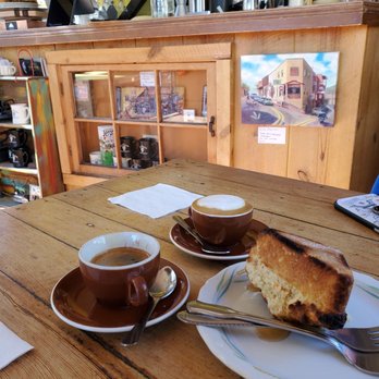 The Flatiron - Macchiato,doppio,sweet potato rosemary scone - Coffee & Tea Near Me - Jerome, Arizona