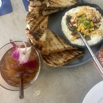 Tommy Bahama - Goat Cheese Dip and Mi Tai - Seafood Near Me - Plano, Texas Tommy Bahama - Goat Cheese Dip and Mi Tai - Seafood Near Me - Plano, Texas