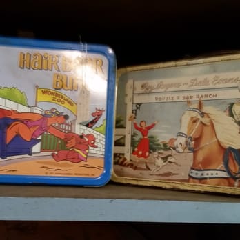 Country Store Antiques - Holy old lunch boxes Batman! - Antiques Near Me - Lawrenceville, Virginia