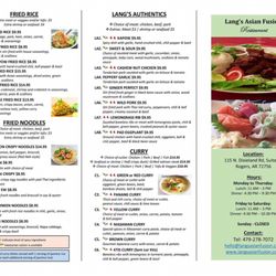 Simply Asian Fusion - Takeaway menu - page 2